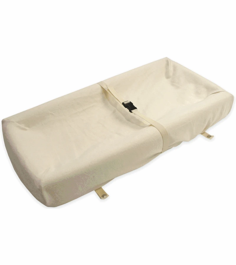 Naturepedic Organic Cotton Contoured Changing Pad Cover 2 Naturepedic Organic Cotton Contoured Changing Pad Cover - Image 2