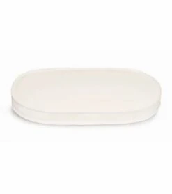 Naturepedic Organic Cotton Oval Baby Crib Mattress (Fits Stokke Sleepi)