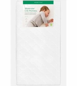 Newton Wovenaire Crib Mattress - Cloud White