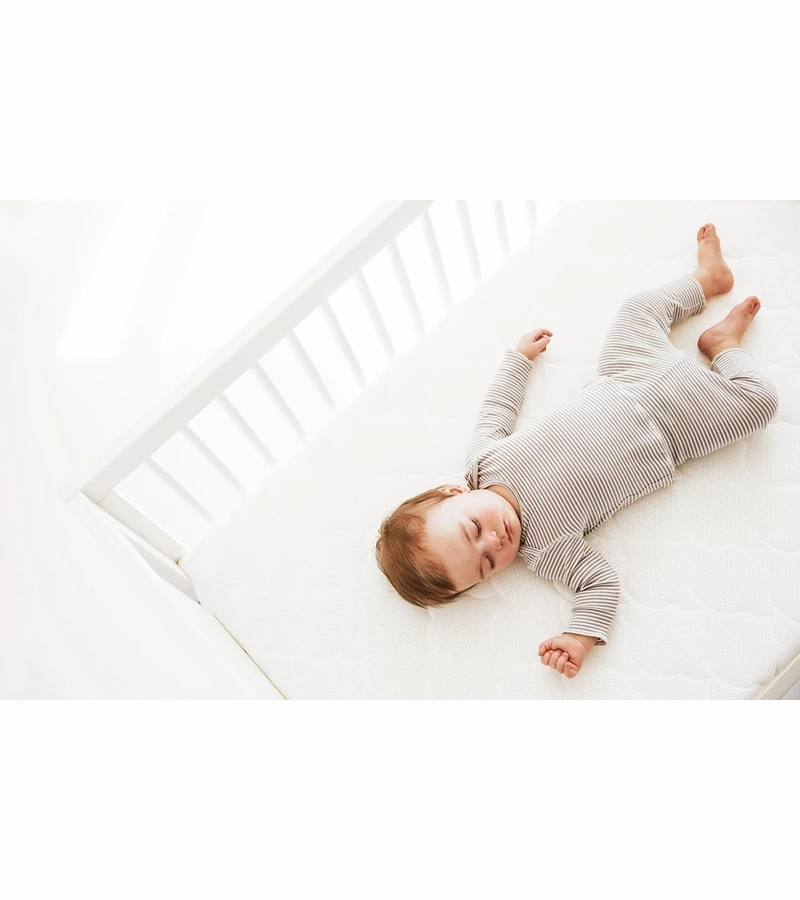Newton Wovenaire Crib Mattress - Cloud White 4 Newton Wovenaire Crib Mattress - Cloud White - Image 4