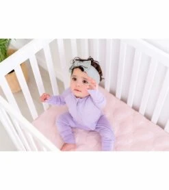 Nook Pebble Pure Mini Crib Mattress - Blush -Britax || Little Unicorn || Graco Shop nook pebble pure mini crib mattress blush 90