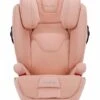 Nuna AACE Flame-Retardant Free High Back Belt Positioning Booster Car Seat - Coral