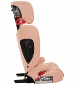 Nuna AACE Flame-Retardant Free High Back Belt Positioning Booster Car Seat - Coral -Britax || Little Unicorn || Graco Shop nuna aace flame retardant free high back belt positioning booster car seat coral 29