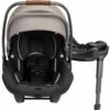 Nuna PIPA Lite R Lightweight Infant Car Seat + RELX Base With Load Leg - Timber