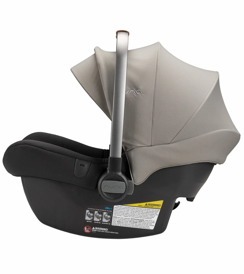 Nuna PIPA Lite R Lightweight Infant Car Seat + RELX Base With Load Leg - Timber 5 Nuna PIPA Lite R Lightweight Infant Car Seat + RELX Base With Load Leg - Timber - Image 5