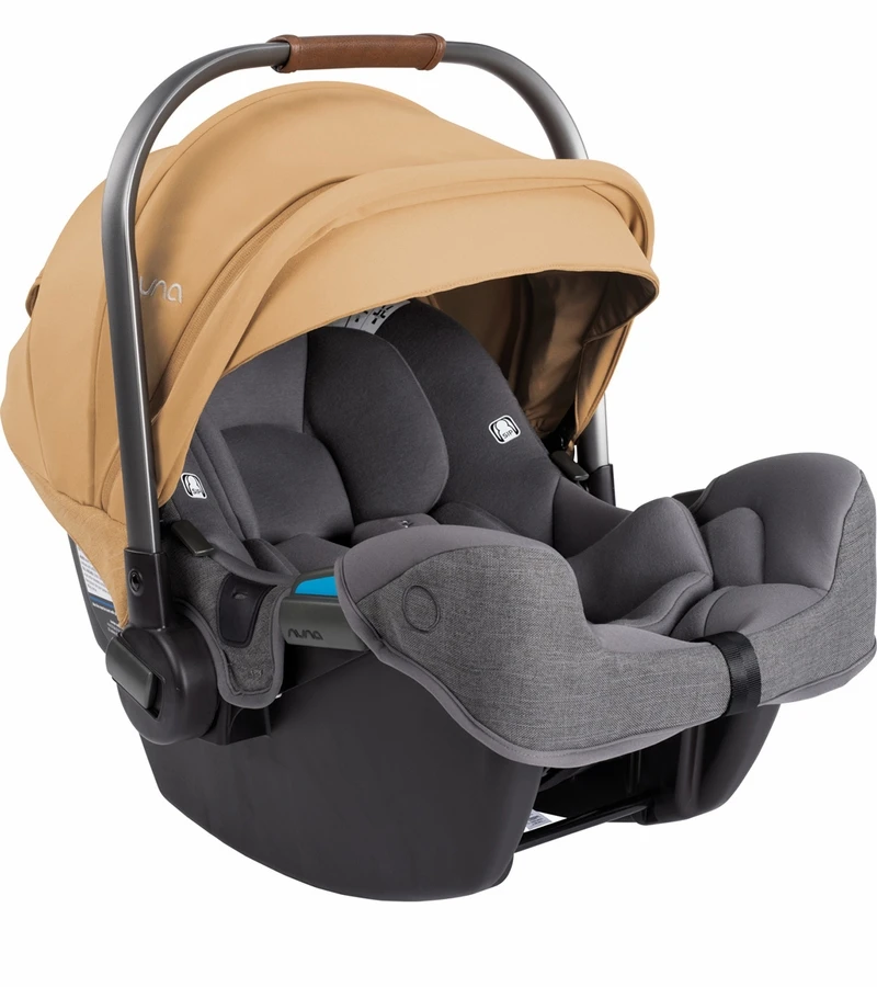 Nuna PIPA RX Lightweight Infant Car Seat + RELX Base With Load Leg - Camel 2 Nuna PIPA RX Lightweight Infant Car Seat + RELX Base With Load Leg - Camel - Image 2