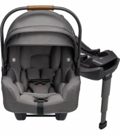 Nuna PIPA RX Lightweight Infant Car Seat + RELX Base With Load Leg - Granite
