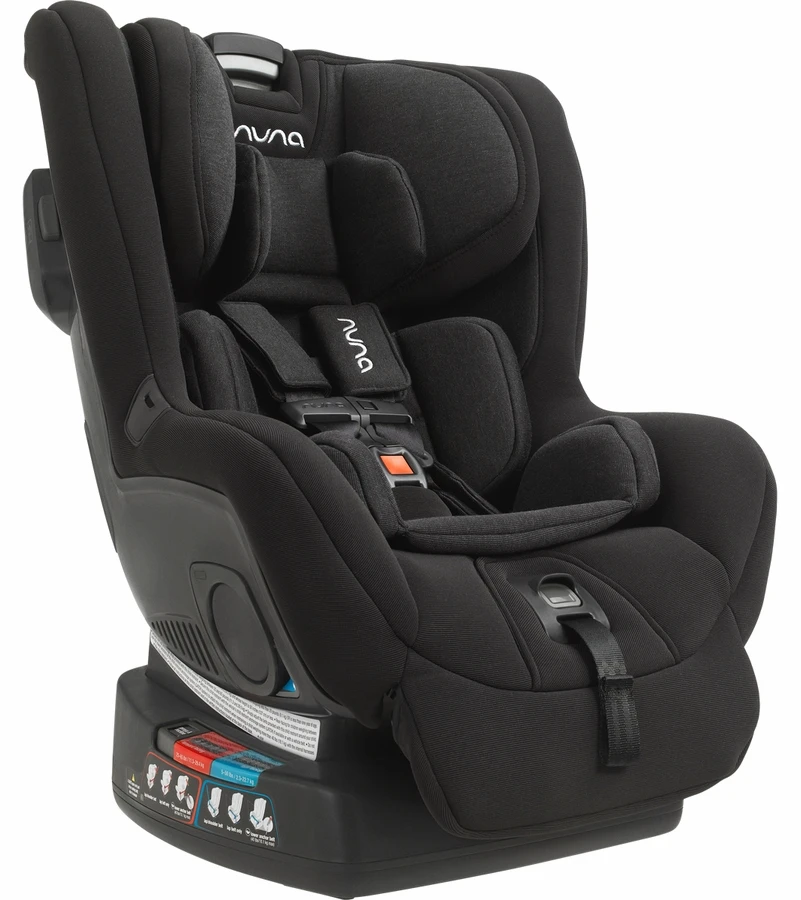 Nuna RAVA Convertible Car Seat 2018 - Caviar 2 Nuna RAVA Convertible Car Seat 2018 - Caviar - Image 2