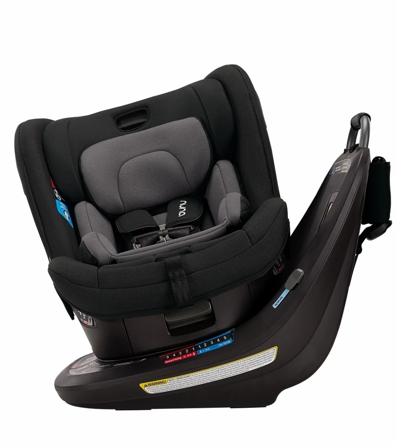 Nuna REVV Rotating Convertible Car Seat - Caviar 2 Nuna REVV Rotating Convertible Car Seat - Caviar - Image 2