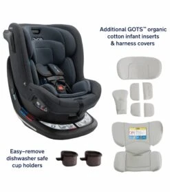 Nuna REVV Rotating Convertible Car Seat - Ocean -Britax || Little Unicorn || Graco Shop nuna revv rotating convertible car seat ocean 166