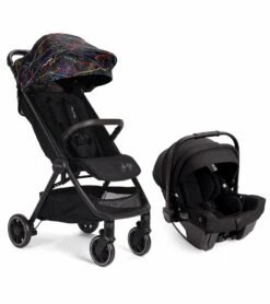 Nuna TRVL + PIPA Urbn Travel System - Rainbow By Georgette Polizzi