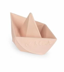 Oli & Carol Origami Boat Bath Toy - Blush -Britax || Little Unicorn || Graco Shop oli carol origami boat bath toy blush 30