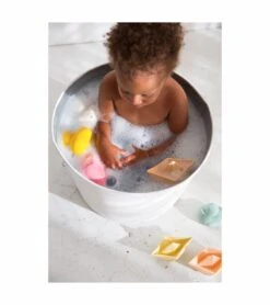 Oli & Carol Origami Boat Bath Toy - Nude -Britax || Little Unicorn || Graco Shop oli carol origami boat bath toy nude 90