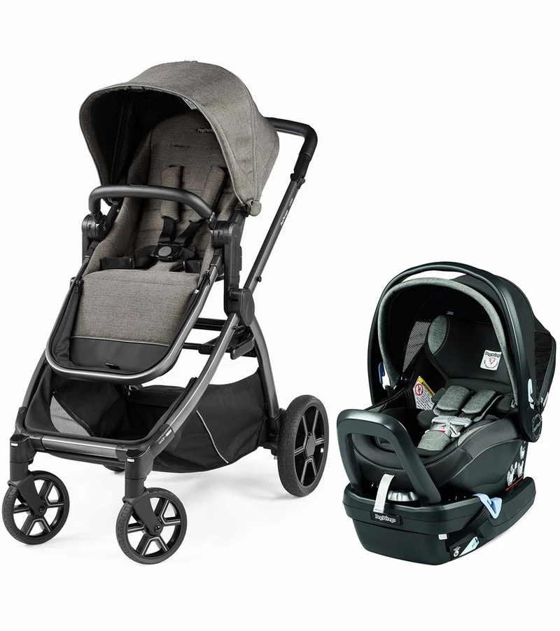 Peg Perego YPSI + Primo Viaggio 4-35 Nido Travel System Bundle - City Grey / Atmosphere 1 Peg Perego YPSI + Primo Viaggio 4-35 Nido Travel System Bundle - City Grey / Atmosphere