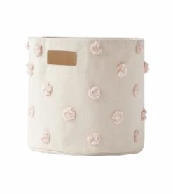 Petit Pehr Pom Pom Basket - Bin - Blush