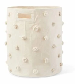 Petit Pehr Pom Pom Basket - Hamper - Natural