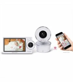 Project Nursery 5" HD Dual Connect Wi-Fi Baby Monitor System