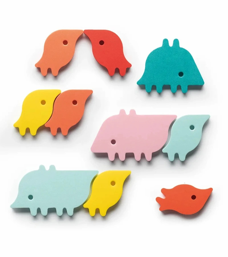 Quut Bath Puzzle - Animal Parade 2 Quut Bath Puzzle - Animal Parade - Image 2
