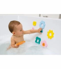 Quut Bath Puzzle - Flower Power -Britax || Little Unicorn || Graco Shop quut bath puzzle flower power 66