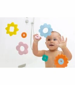 Quut Bath Puzzle - Flower Power -Britax || Little Unicorn || Graco Shop quut bath puzzle flower power 67