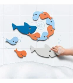Quut Bath Puzzle - Shark -Britax || Little Unicorn || Graco Shop quut bath puzzle shark 71