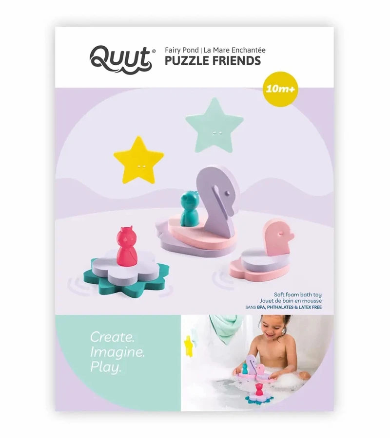 Quut Puzzle Friends - Fairy Pond 1 Quut Puzzle Friends - Fairy Pond