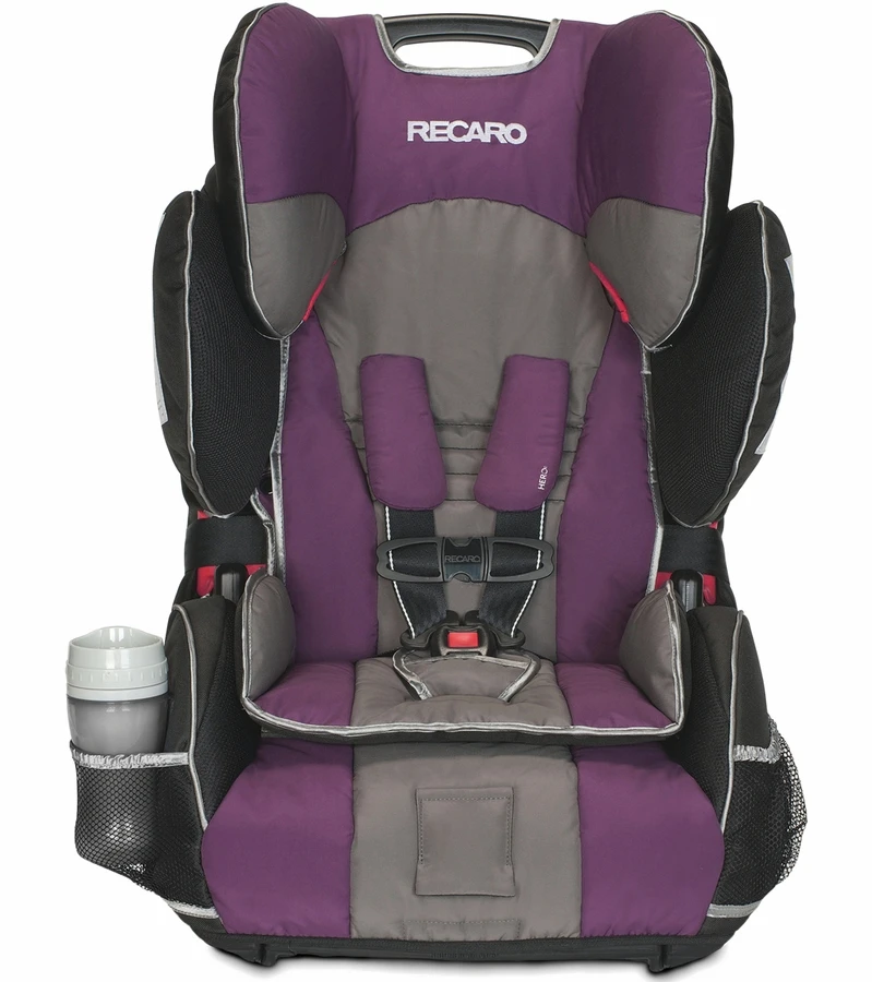 RECARO Performance SPORT Combination Harness Booster Car Seat - Plum 2 RECARO Performance SPORT Combination Harness Booster Car Seat - Plum - Image 2