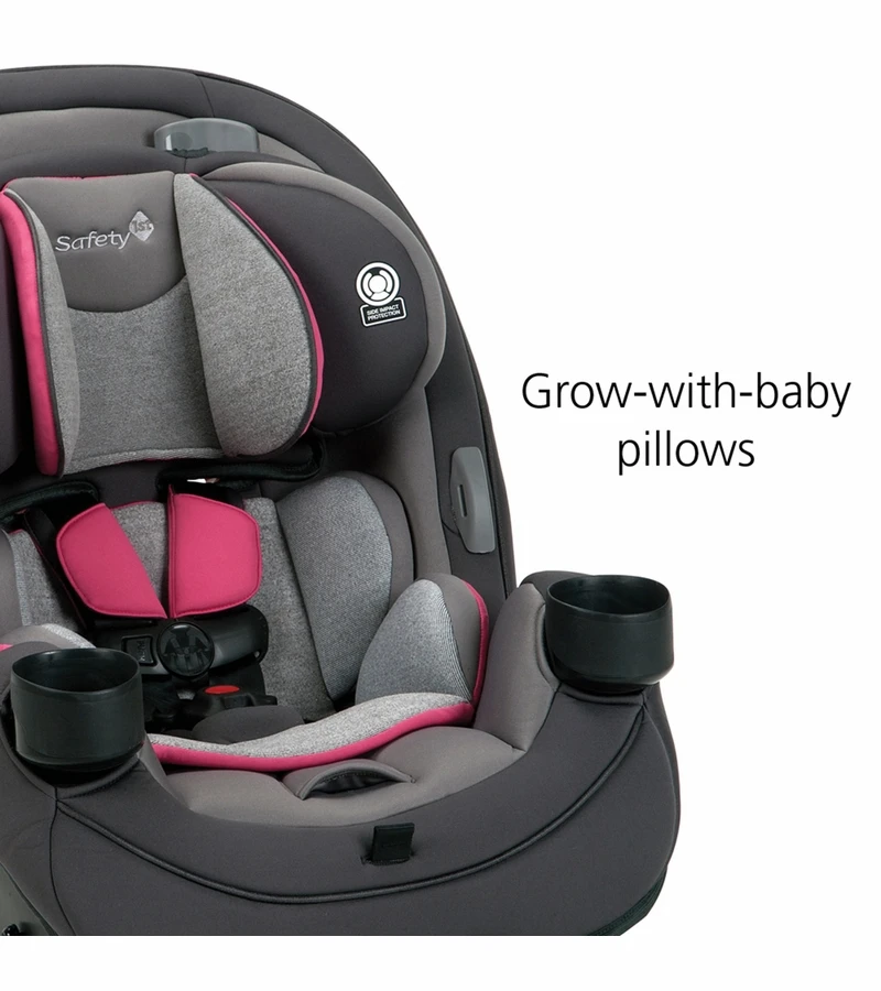 Safety 1st Grow And Go All-in-One Convertible Car Seat - Everest Pink 6 Safety 1st Grow And Go All-in-One Convertible Car Seat - Everest Pink - Image 6