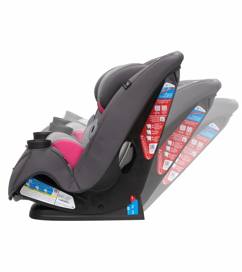 Safety 1st Grow And Go All-in-One Convertible Car Seat - Everest Pink 3 Safety 1st Grow And Go All-in-One Convertible Car Seat - Everest Pink - Image 3