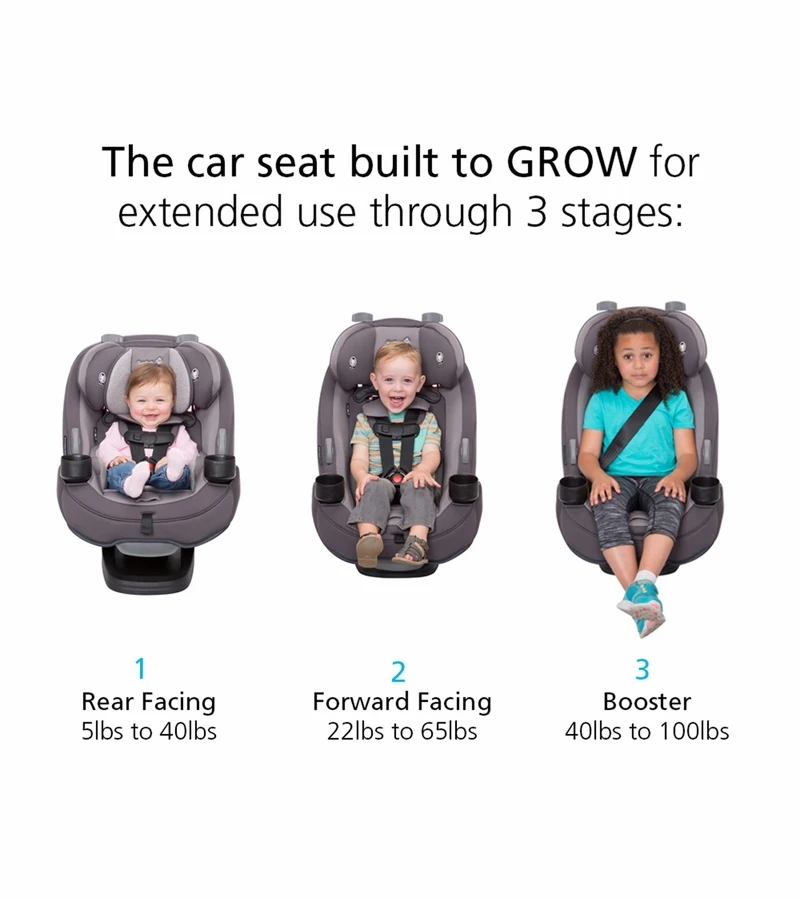 Safety 1st Grow And Go All-in-One Convertible Car Seat - Night Horizon 4 Safety 1st Grow And Go All-in-One Convertible Car Seat - Night Horizon - Image 4