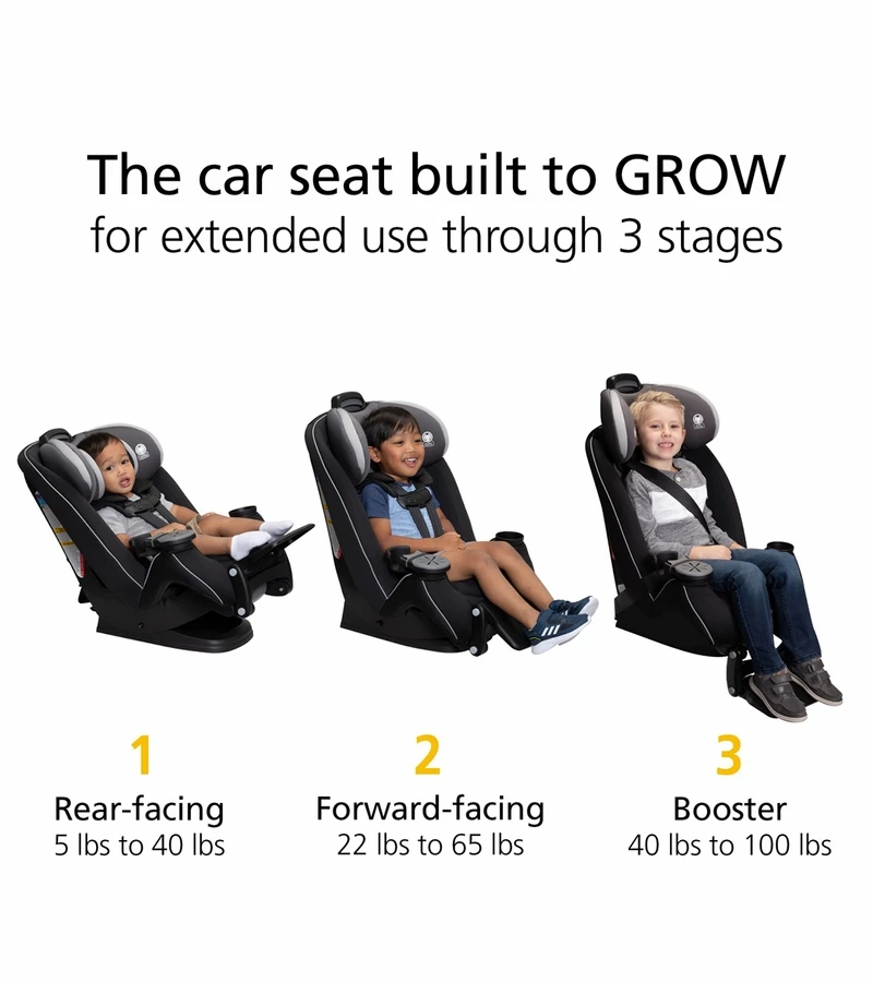 Safety 1st Grow And Go Extend 'n Ride LX All-in-One Convertible Car Seat - Seas The Day 4 Safety 1st Grow And Go Extend 'n Ride LX All-in-One Convertible Car Seat - Seas The Day - Image 4