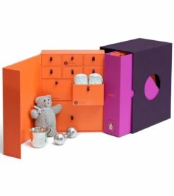 Savor "The Library" Baby Keepsake Box - Plum