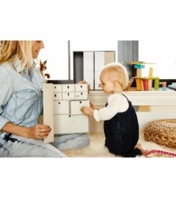 Savor "The Library" Baby Keepsake Box - Slate -Britax || Little Unicorn || Graco Shop savor the library baby keepsake box slate 248