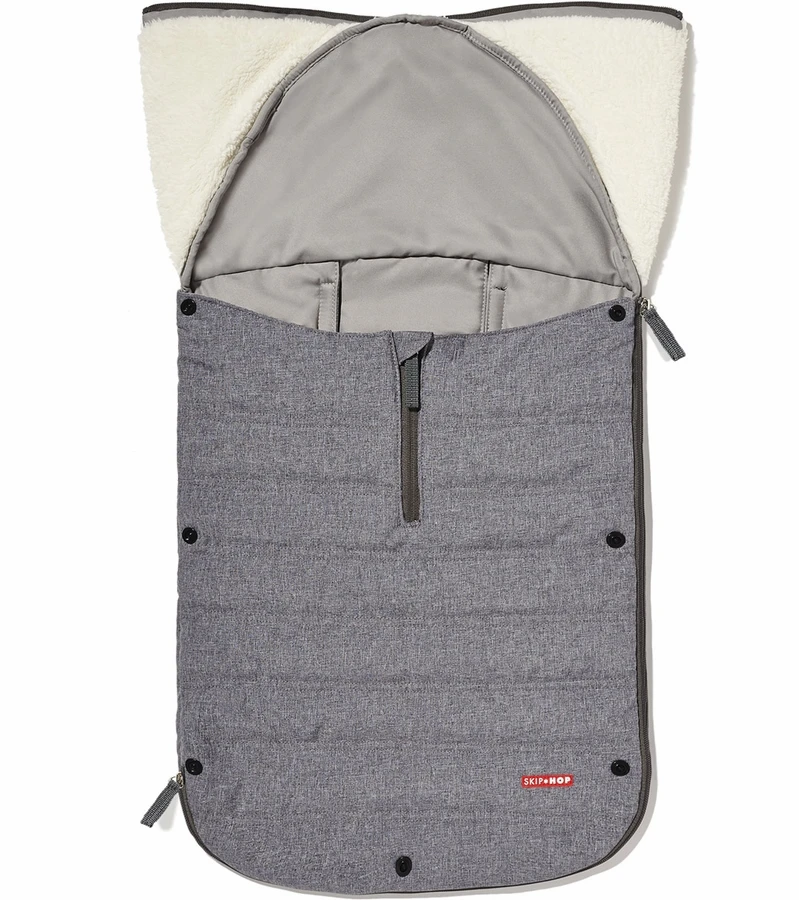 Skip Hop 3 Season Footmuff, Toddler - Black 2 Skip Hop 3 Season Footmuff, Toddler - Black - Image 2