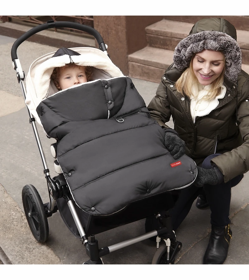Skip Hop 3 Season Footmuff, Toddler - Black 6 Skip Hop 3 Season Footmuff, Toddler - Black - Image 6