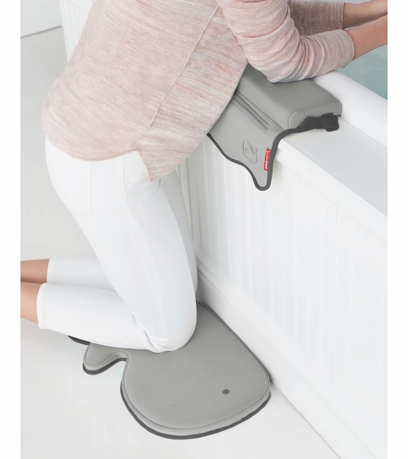Skip Hop Moby Bath Kneeler - Grey 2 Skip Hop Moby Bath Kneeler - Grey - Image 2