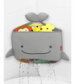 Skip Hop Moby Corner Bath Toy Organizer - Grey -Britax || Little Unicorn || Graco Shop skip hop moby corner bath toy organizer grey 144