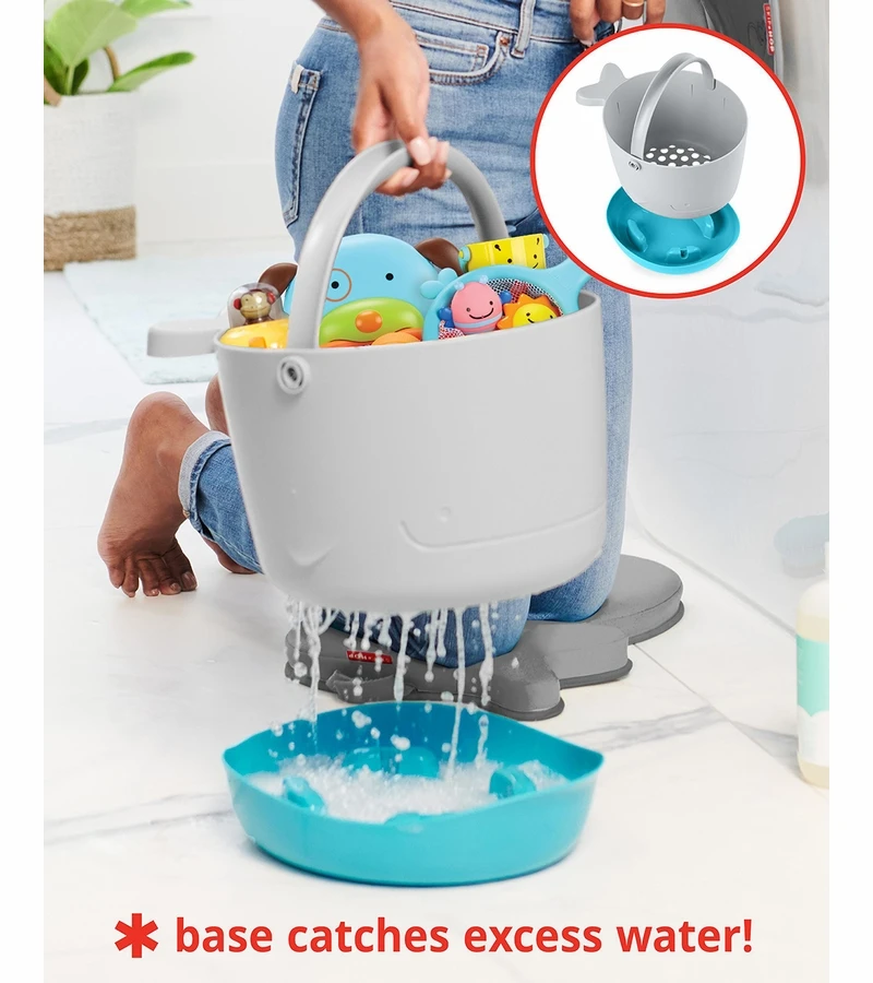 Skip Hop MOBY Fun-Filled Bath Toy Bucket Gift Set 4 Skip Hop MOBY Fun-Filled Bath Toy Bucket Gift Set - Image 4