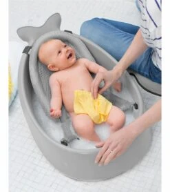 Skip Hop Moby Smart Sling 3-Stage Tub - Grey -Britax || Little Unicorn || Graco Shop skip hop moby smart sling 3 stage tub grey 166