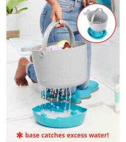 Skip Hop Moby Stowaway Bath Toy Bucket -Britax || Little Unicorn || Graco Shop skip hop moby stowaway bath toy bucket 8