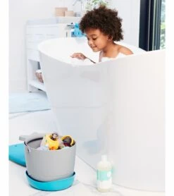 Skip Hop Moby Stowaway Bath Toy Bucket -Britax || Little Unicorn || Graco Shop skip hop moby stowaway bath toy bucket 9