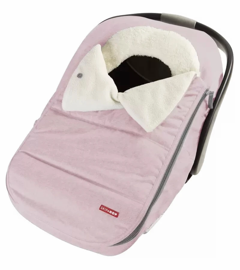 Skip Hop Skp Hop Stroll & Go Car Seat Cover - Pink Heather 1 Skip Hop Skp Hop Stroll & Go Car Seat Cover - Pink Heather