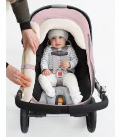 Skip Hop Skp Hop Stroll & Go Car Seat Cover - Pink Heather 13 Skip Hop Skp Hop Stroll & Go Car Seat Cover - Pink Heather -Britax || Little Unicorn || Graco Shop skp hop stroll go car seat cover pink heather 132