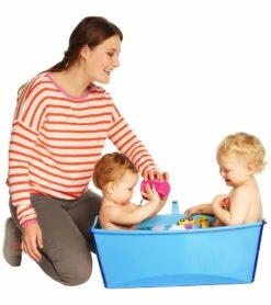 Stokke Flexi Bath - Blue 8 Stokke Flexi Bath - Blue -Britax || Little Unicorn || Graco Shop stokke flexi bath blue 201