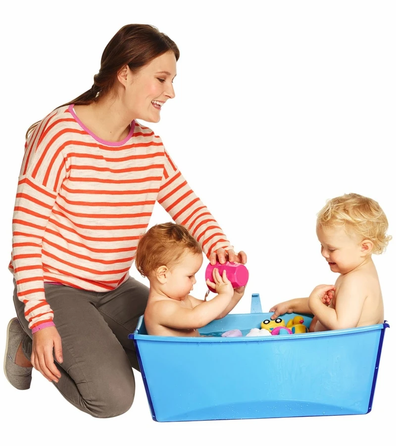 Stokke Flexi Bath - Blue 4 Stokke Flexi Bath - Blue - Image 4