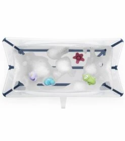 Stokke Flexi Bath Heat Sensitive - Transparent Blue 7 Stokke Flexi Bath Heat Sensitive - Transparent Blue -Britax || Little Unicorn || Graco Shop stokke flexi bath heat sensitive transparent blue 121