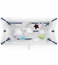 Stokke Flexi Bath Heat Sensitive - Transparent Blue 8 Stokke Flexi Bath Heat Sensitive - Transparent Blue -Britax || Little Unicorn || Graco Shop stokke flexi bath heat sensitive transparent blue 122