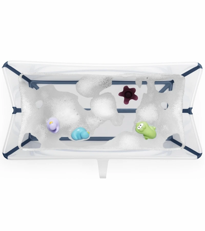 Stokke Flexi Bath Heat Sensitive - Transparent Blue 4 Stokke Flexi Bath Heat Sensitive - Transparent Blue - Image 4