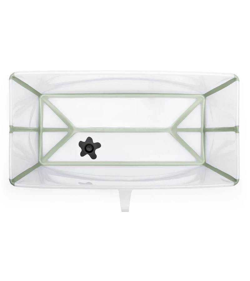 Stokke Flexi Bath Heat Sensitive - Transparent Green 5 Stokke Flexi Bath Heat Sensitive - Transparent Green - Image 5