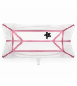 Stokke Flexi Bath Heat Sensitive - Transparent Pink -Britax || Little Unicorn || Graco Shop stokke flexi bath heat sensitive transparent pink 122